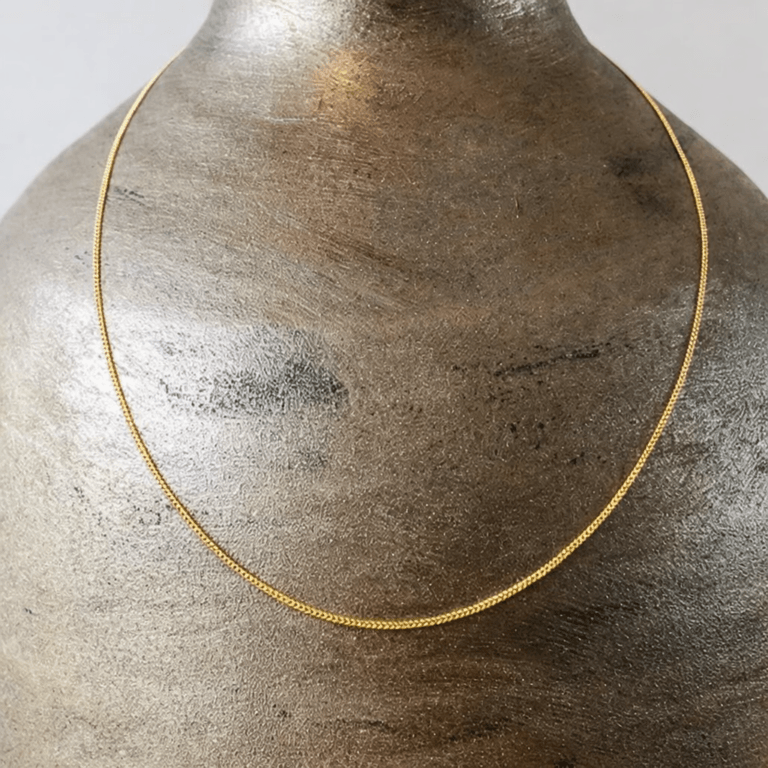 Vergulde Gourmet Schakelketting – 50 cm