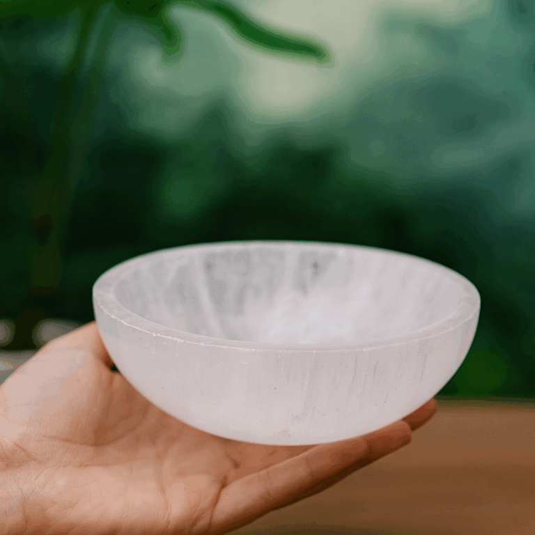Seleniet Schaal Rond (10 cm)